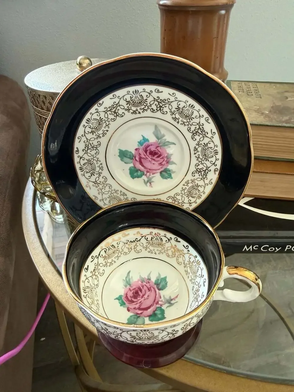 Regency Genuine Bone China Teacup and Saucer Made in England